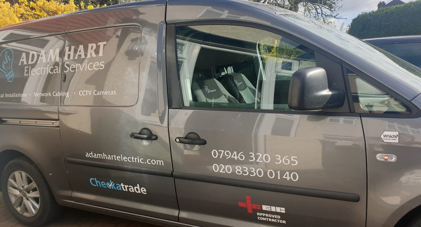 Adam Hart Electrical Van - Electrician in Surrey